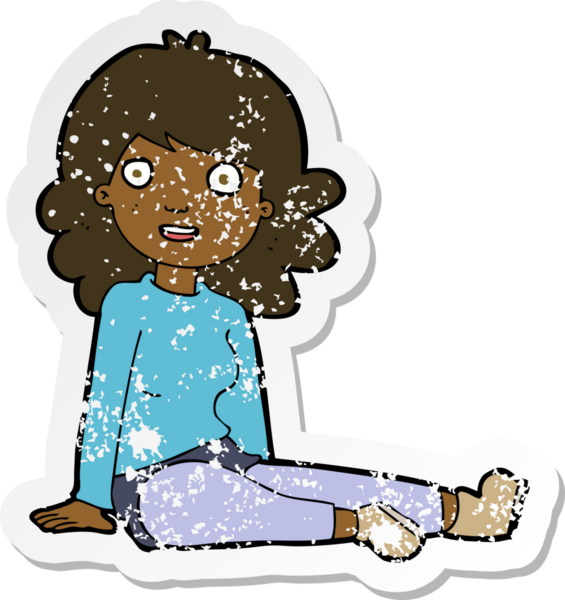 Bir insan tarafından çizilmiş mutlu bir karikatürün gerilimli yapıştırması.