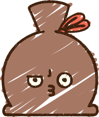 Bir insan tarafından çizilen Çuval Tebeşir Çizimi