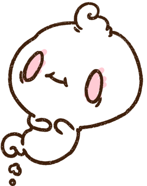 Bir insan tarafından çizilmiş şirin Hayalet Tebeşiri