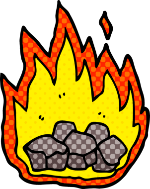 Bir insan tarafından çizilmiş karalama kömürü.