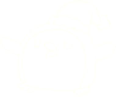 Bir insan tarafından çizilmiş Noel Robin Tebeşiri