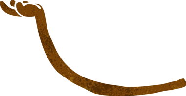 Bir insan tarafından çizilmiş çizgi film kolu