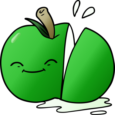 Bir insan tarafından çizilmiş çizgi film.