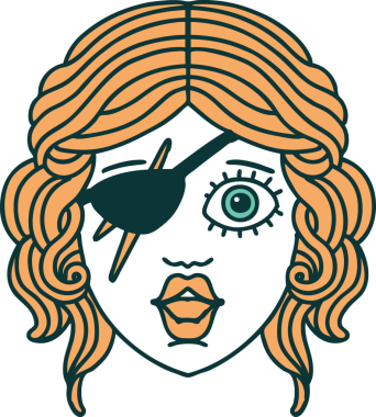 Retro Dövme Tarzı Bir İnsan Tarzı Düzenbaz Karakteri