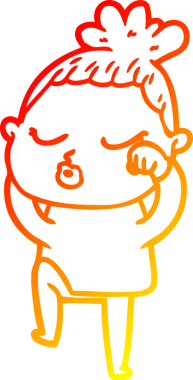 Bir insan tarafından çizilmiş, karikatür çizimi.