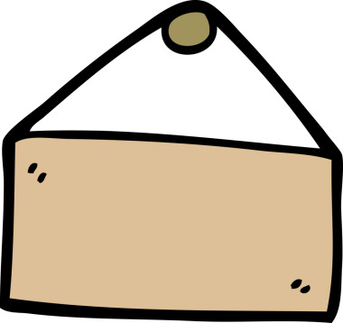 Bir insan tarafından çizilmiş boş karalama işareti.