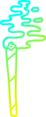 Bir insan tarafından çizilmiş soğuk çizgi bir tıbbi eklem.