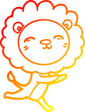 Bir insan tarafından çizilmiş, çizgi film karakteri.