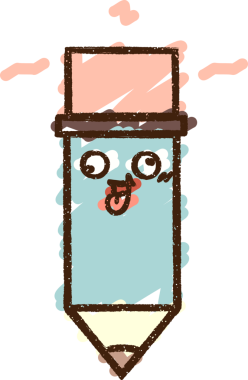 Bir insan tarafından çizilen Kalem Tebeşiri