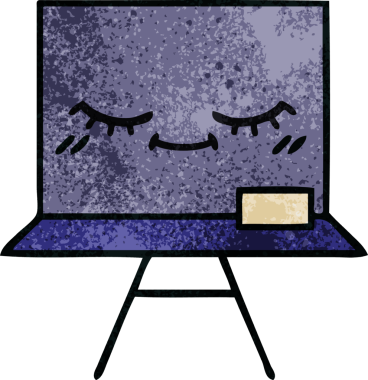 Bir insan tarafından çizilmiş eski grunge desen karikatürü.