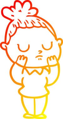 Bir insan tarafından çizilmiş, karikatür çizimi.