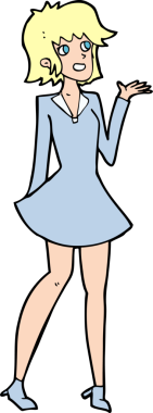 Bir insan tarafından çizilmiş güzel bir kadın.