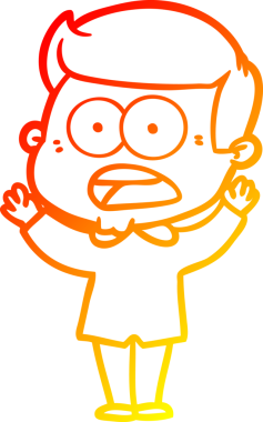 İnsan tarafından çizilmiş bir çizgi film karakteri.