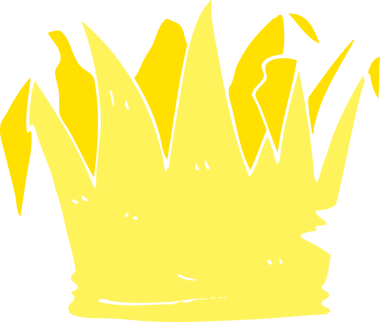 Bir insan tarafından çizilmiş karalama Noel kraker şapkası.