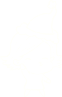 Bir insan tarafından çizilen Şenlikli Kadın Tebeşiri