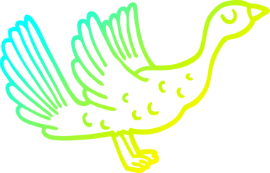 Bir insan tarafından çizilen çizgi film kazı çizimi.