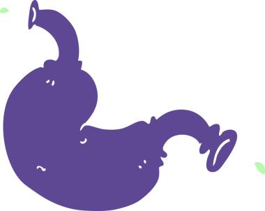 bir insan tarafından çizilmiş karalama organı