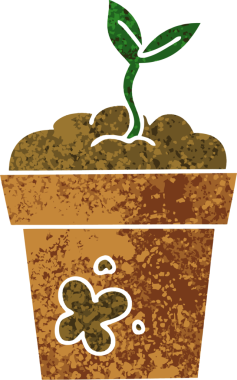 Bir insan tarafından çizilmiş garip bir illüstrasyon tarzı.