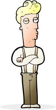 Bir insan tarafından çizilmiş, etkilenmemiş bir çizgi film.