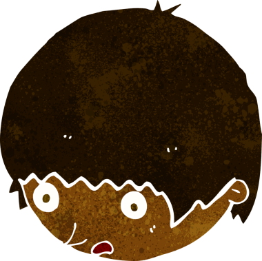 Bir insan tarafından çizilmiş karikatür.