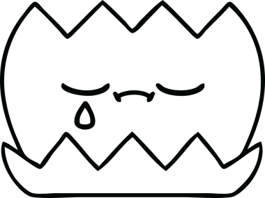 Bir insan tarafından çizilmiş nilüfer çiçeğinin çizgi çizimi.