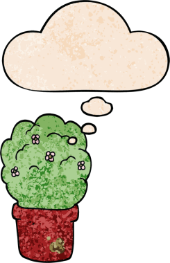 bir insan tarafından çizilmiş grunge desen tarzında düşünce baloncuğu olan çizgi film fundalığı