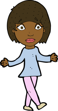 Bir insan tarafından çizilmiş bir karikatür.