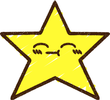 Bir insan tarafından çizilen Yıldız Tebeşiri