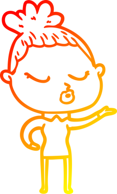 Bir insan tarafından çizilmiş, karikatür çizimi.