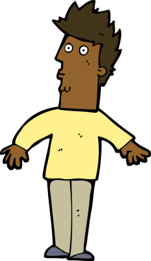 Bir insan tarafından çizilen karikatür adamı şaşırttı