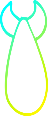 Bir insan tarafından çizilmiş bir atom bombasının soğuk gradyan çizgisi.