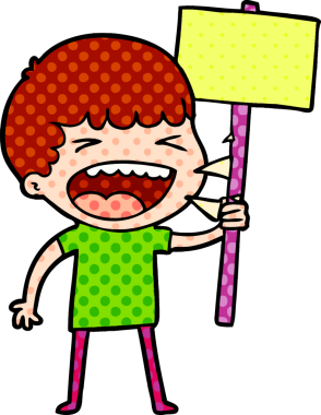 Bir insan tarafından çizilmiş gülen adam.