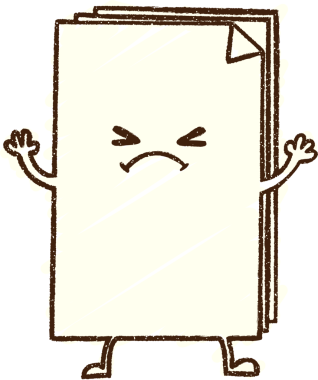 Bir insan tarafından çizilen Kağıt Yığını Tebeşir Çizimi