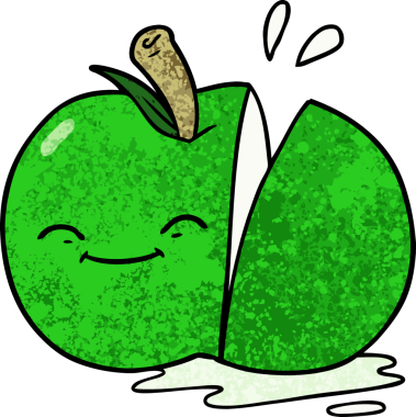 Bir insan tarafından çizilmiş çizgi film.