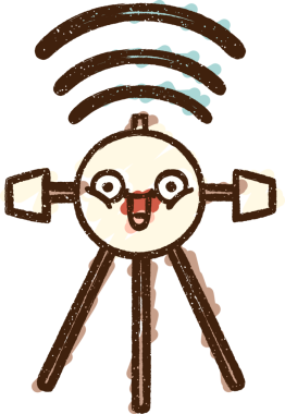 Bir insan tarafından çizilen Mutlu Uydu Tebeşiri