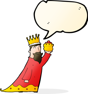 Bir insan tarafından çizilmiş üç bilge adamdan biri.