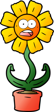 Bir insan tarafından çizilmiş karikatür.