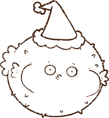 Kirpi Balığı Kömürü Bir insan tarafından çizilmiş