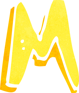 Bir insan tarafından çizilmiş bir karikatür.