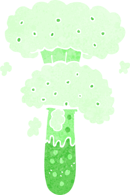 bir insan tarafından çizilmiş karikatür bilim deneyi