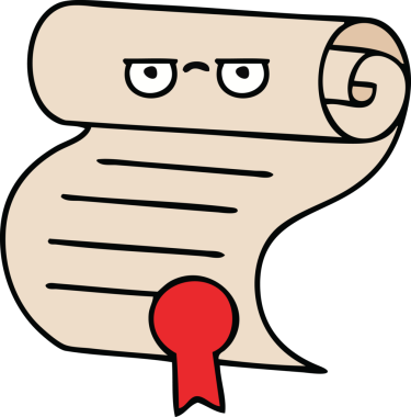 Bir insan tarafından çizilmiş güzel bir kontrat.