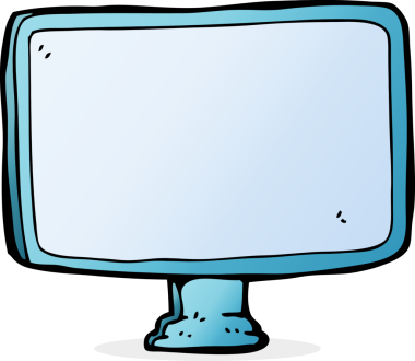 bir insan tarafından çizilmiş bilgisayar ekranı