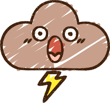 Bir insan tarafından çizilen Yağmur Bulutu Tebeşiri