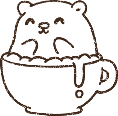 Kahve Ayısı Kömürü Bir insan tarafından çizilmiş