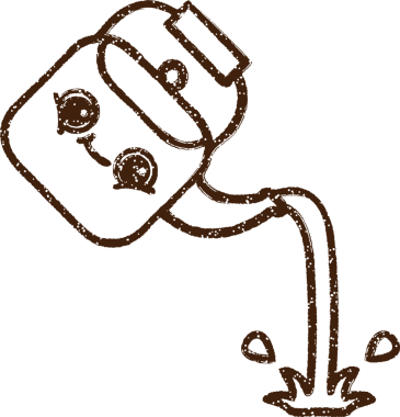 Bir insan tarafından çizilen Çaydanlık Kömürü Çizimi