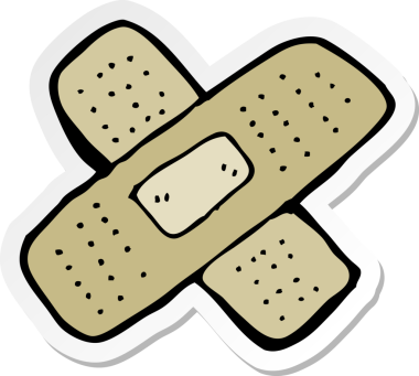 Bir insan tarafından çizilmiş karikatür alçısının çıkartması.