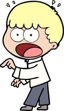 Bir insan tarafından çizilmiş bir karikatür.