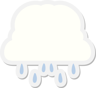 Bir insan tarafından çizilmiş bulut etiketi