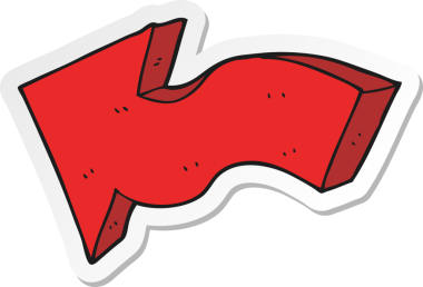 Bir insan tarafından çizilmiş bir çizgi filmin çıkartması.