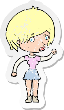 Bir insan tarafından çizilmiş sallanan bir karikatürün gerilimli yapıştırması.